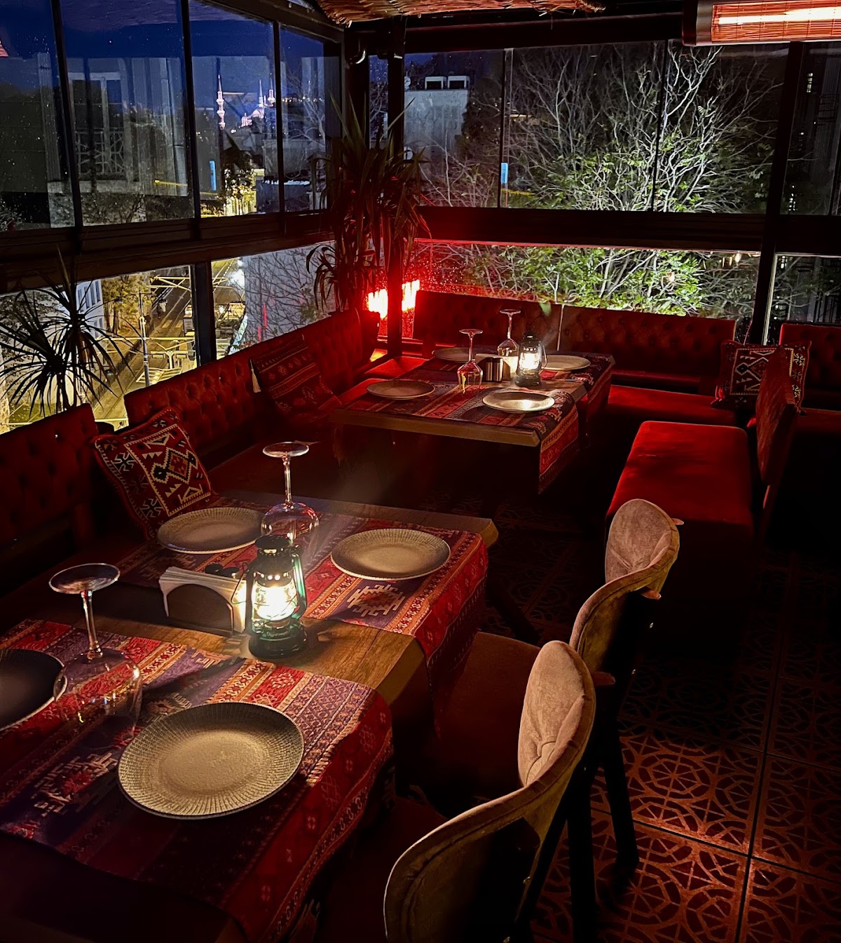 Pleasure Terrace Roof Restaurant in Istanbul