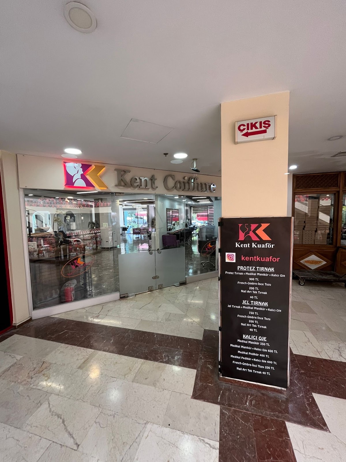 KENT KUAFÖR kamelya çarşı ataşehir